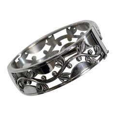 Harald Nielsen für Georg Jensen Dänemark Sterlingsilber-Armband Nr. 66