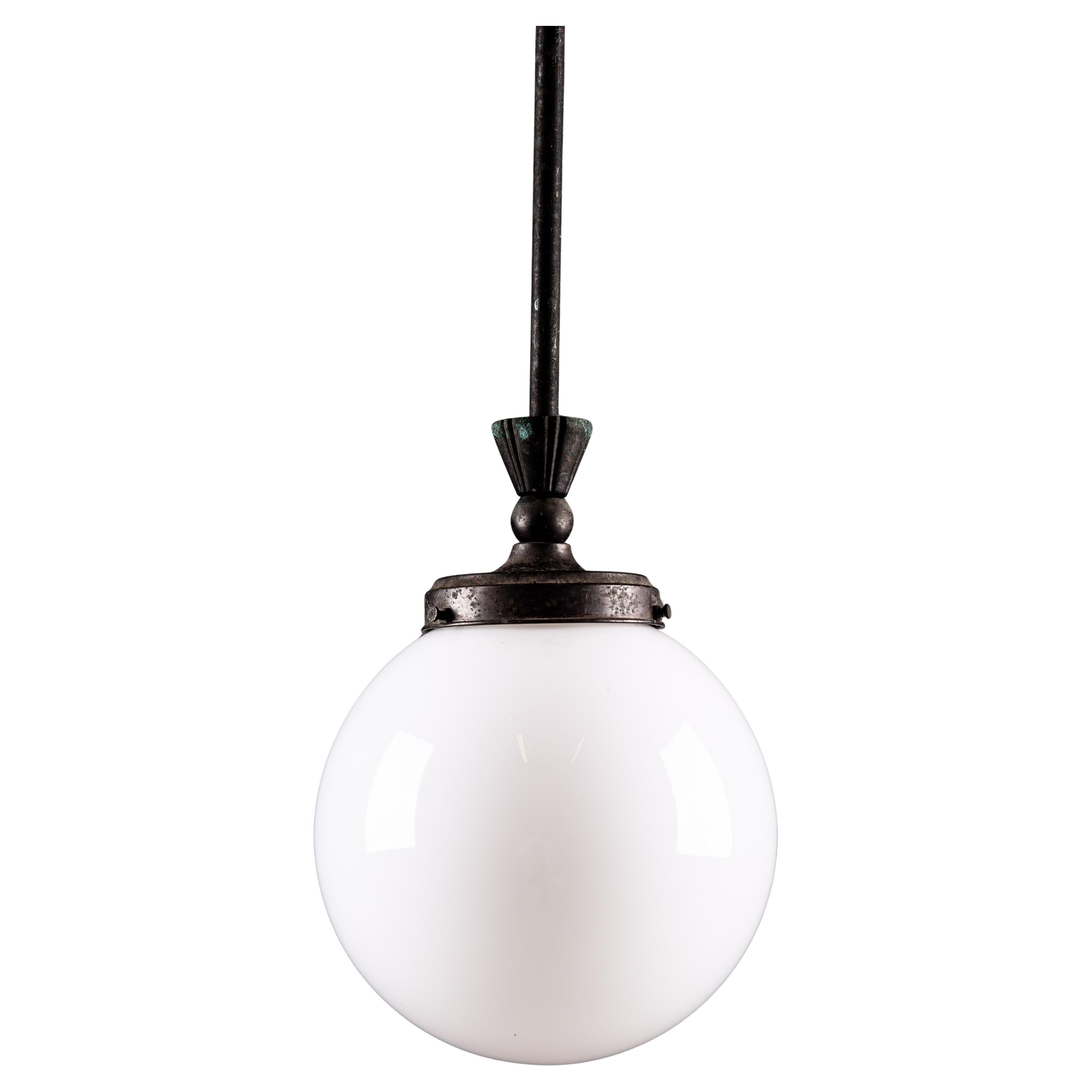 Harald Notini, 1920's ceiling lamp, Arvid Böhlmarks Lampfabrik, Sweden