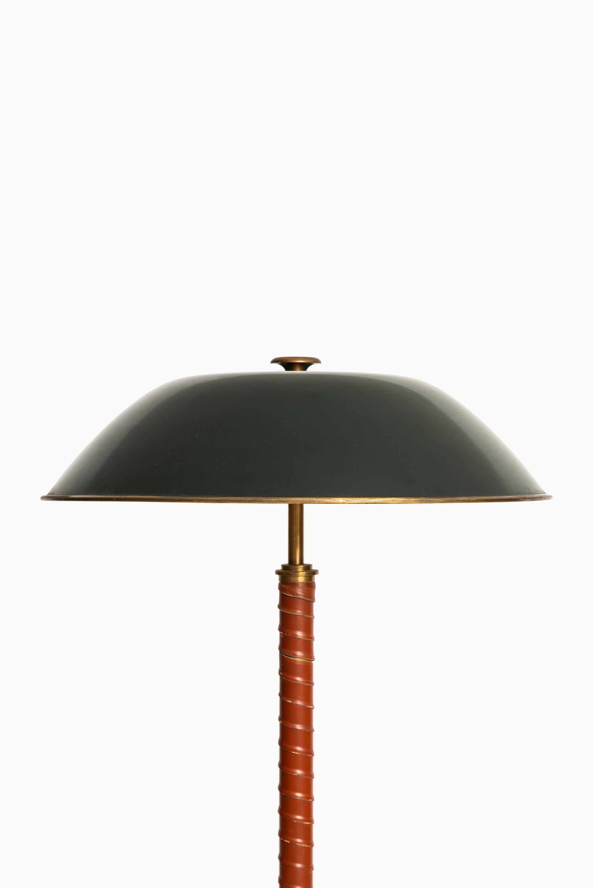 Scandinavian Modern Harald Notini Attributed to Table Lamp Produced by Böhlmarks in Sweden