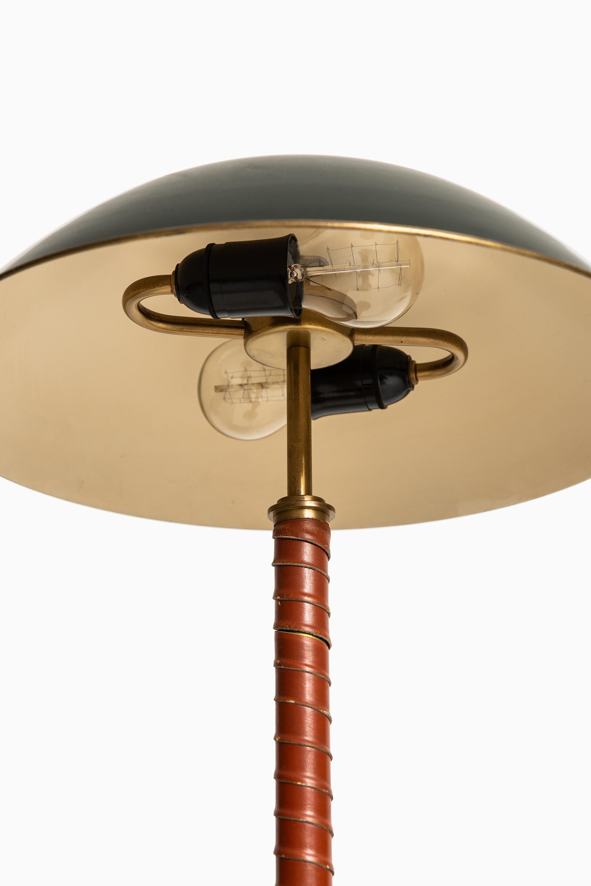 Swedish Harald Notini Attributed to Table Lamp Produced by Böhlmarks in Sweden