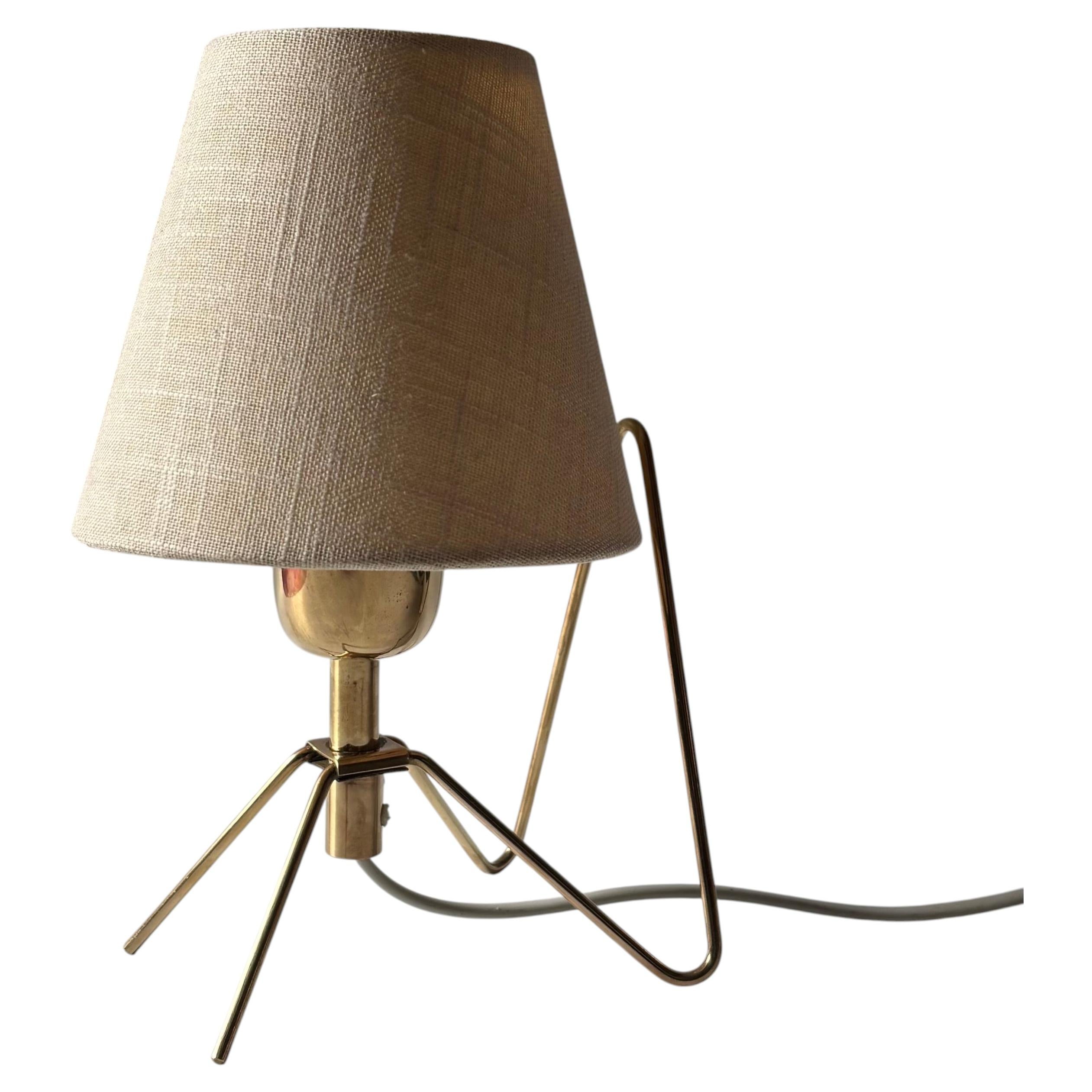 Harald Notini, Böhlmarks, Tisch-/Wandleuchte Modell 15566, Messing, Schweden, 1950er Jahre im Angebot