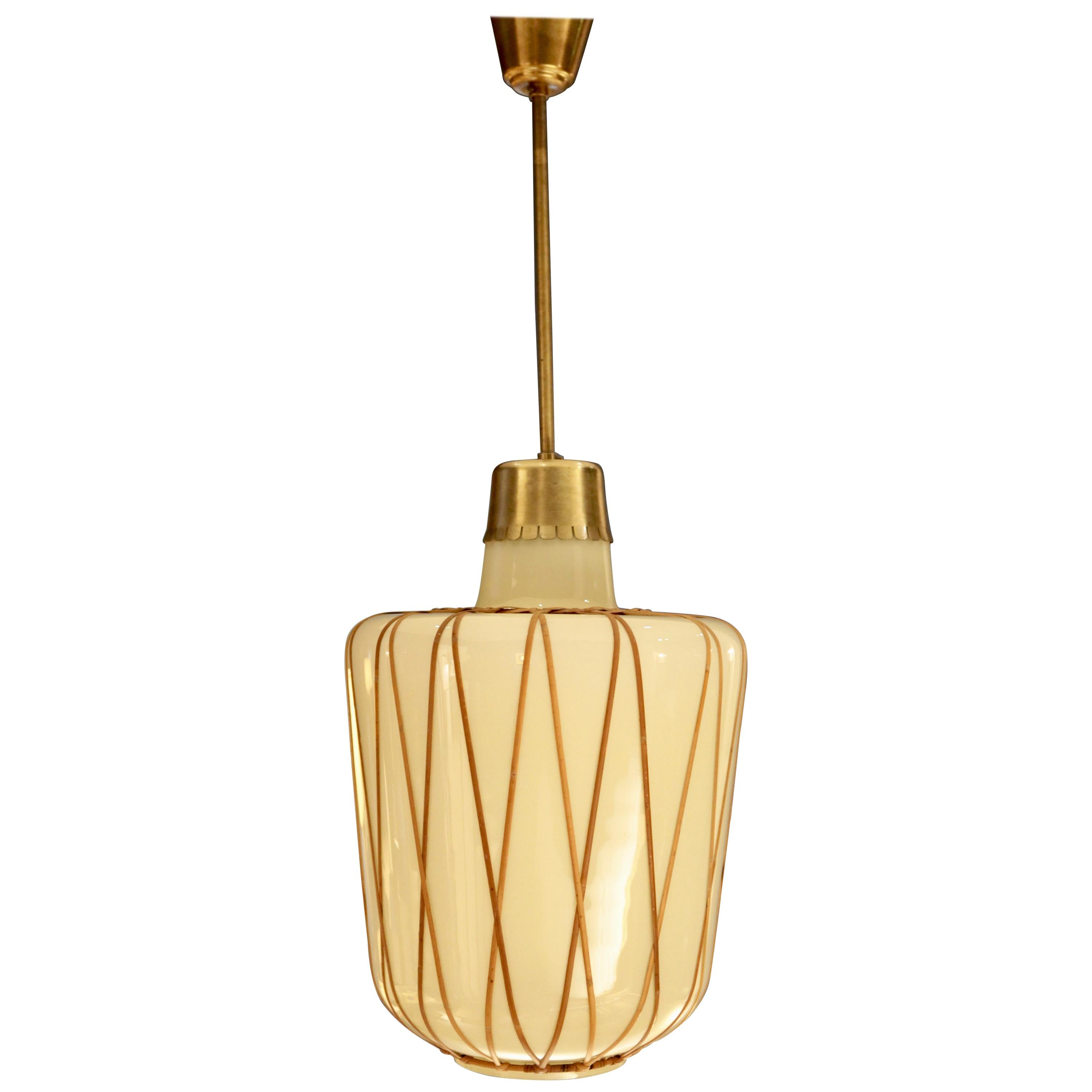 Harald Notini, Ceiling Lamp, Sweden, 1940s