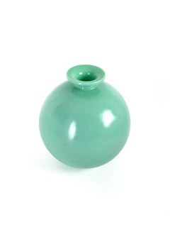 Harald Notini – “Flower Ball”, vaso in vetro Cryopas per Pukeberg / Böhlmarks, Svezia