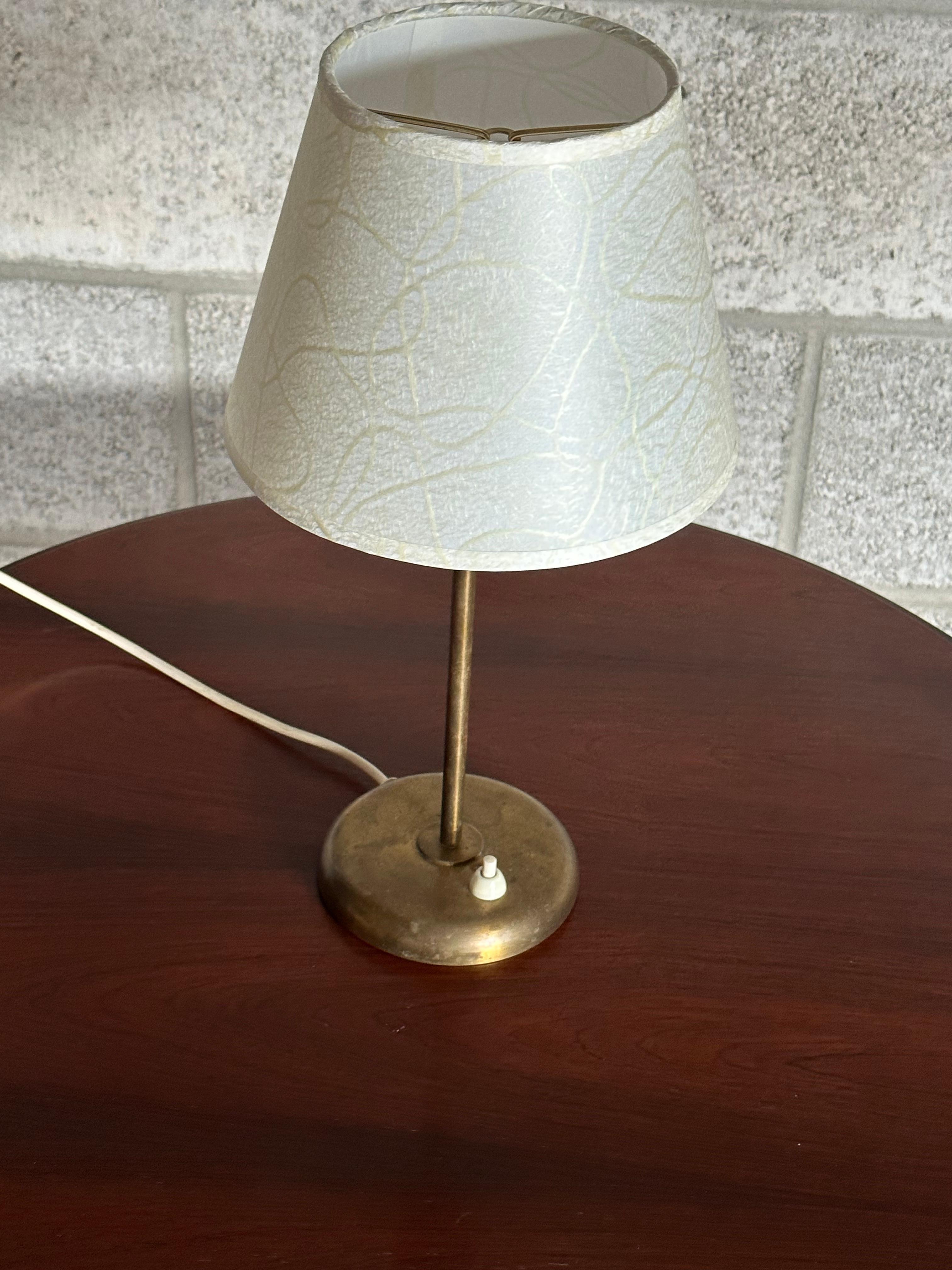 Swedish Harald Notini for Böhlmarks Attributed Table Lamp, Sweden For Sale