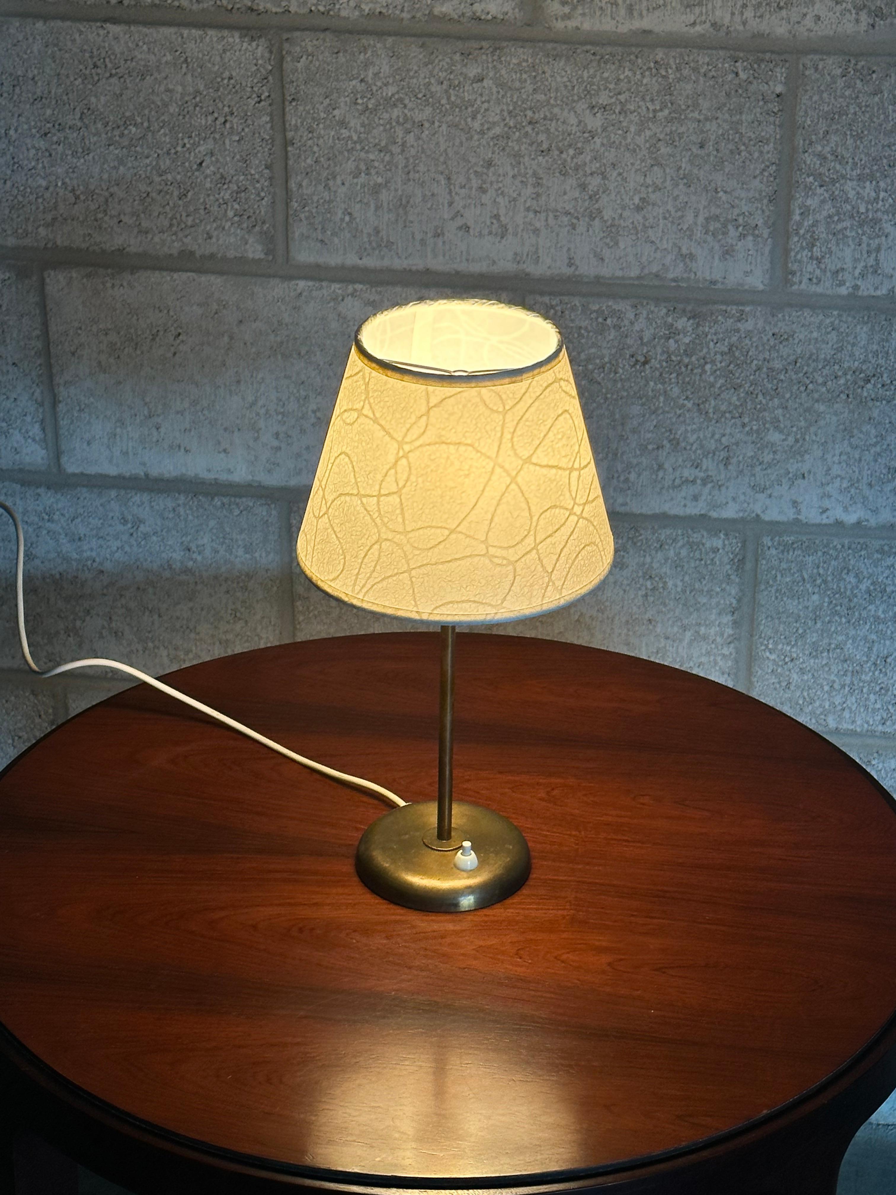 Harald Notini for Böhlmarks Attributed Table Lamp, Sweden For Sale 2