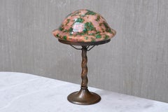 Lámpara de mesa Harald Notini de cobre martillado, Modelo 6834, Böhlmarks, Suecia, años 20