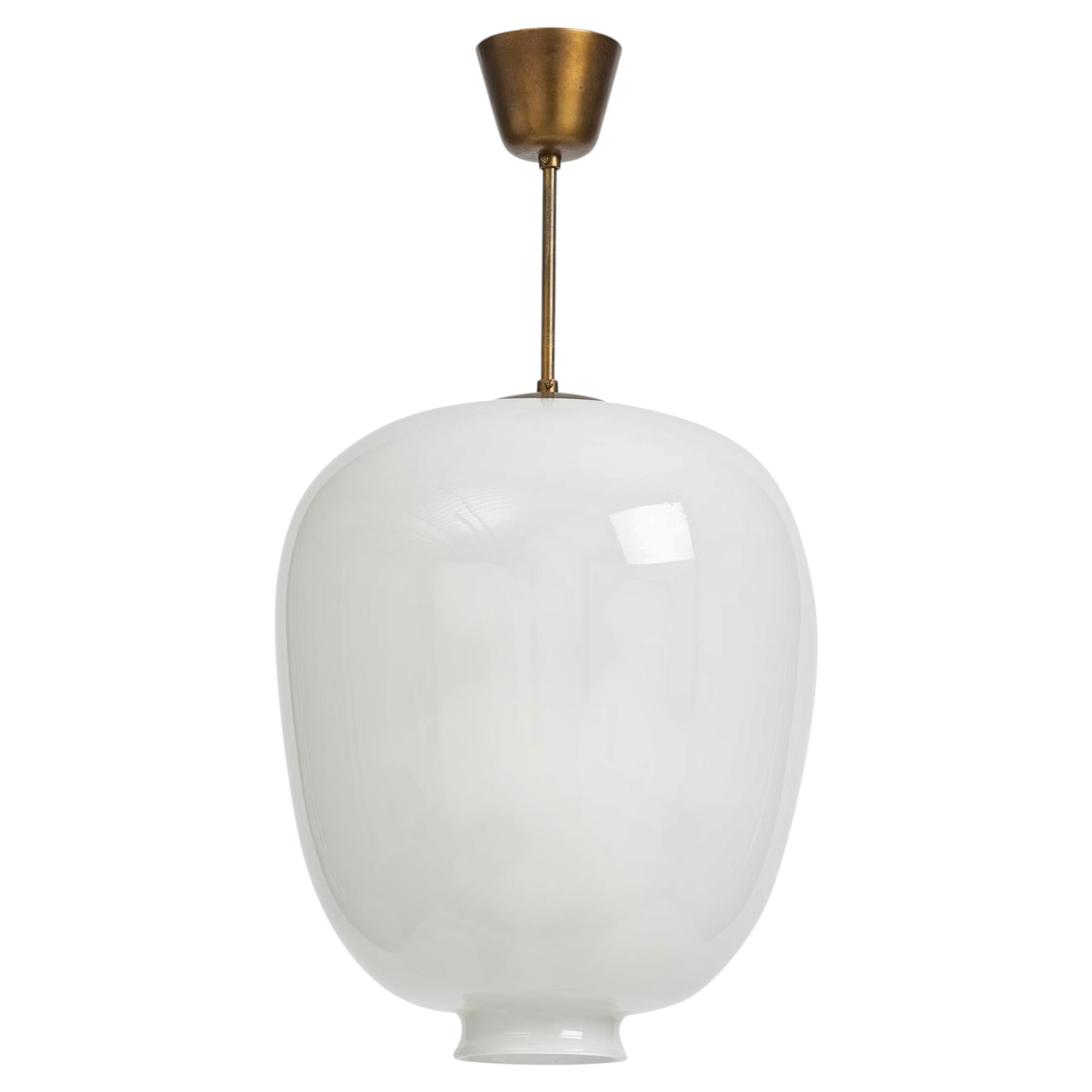 Lampada da soffitto Harald Notini, modello 11472, per Arvid Böhlmarks, Svezia, anni ’40