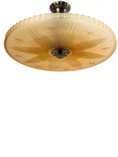 Harald Notini Model 6350 Ceiling Light for Böhlmarks, Swedish Grace, 1929