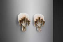 Harald Notini Model "8772/5" Wall Sconces for Arvid Böhlmarks, Sweden, 1950s