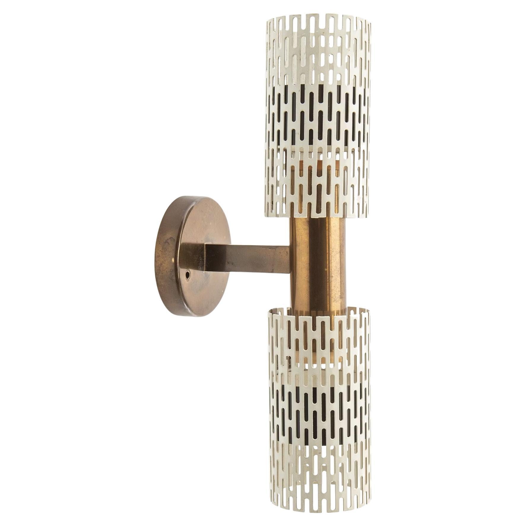 Harald Notini Rare Sconce Model 11262 per Bohlmarks, 1950 in vendita
