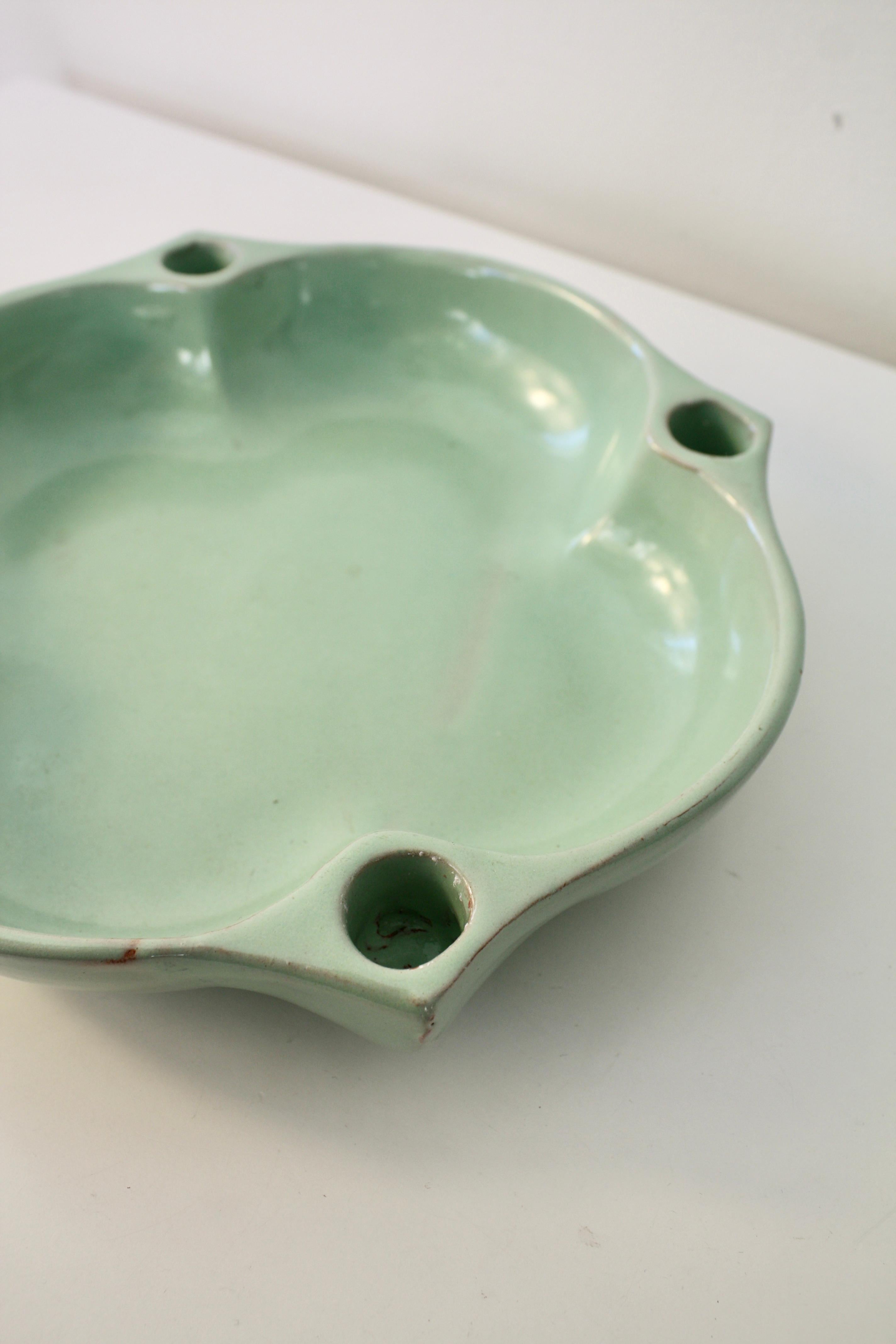 Ceramica Harald Östergren per Upsala Ekeby, Portacandele dell'Avvento, inizio XX secolo in vendita