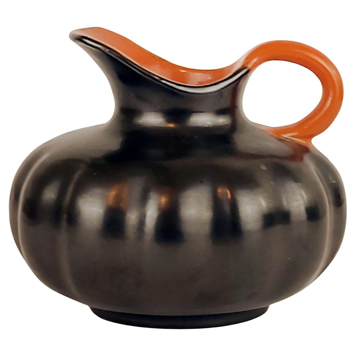 Harald Östergren pour Upsala Ekeby, pichet en céramique, Suède, années 1930