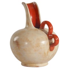 Harald Östergren, Vase, Glazed Earthenware, Upsala-Ekeby, Sweden, 1930s