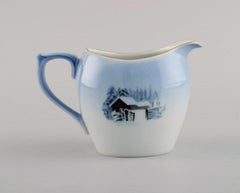 Harald Wiberg for Bing & Grøndahl, Christmas Service, Sugar Bowl and Creamer