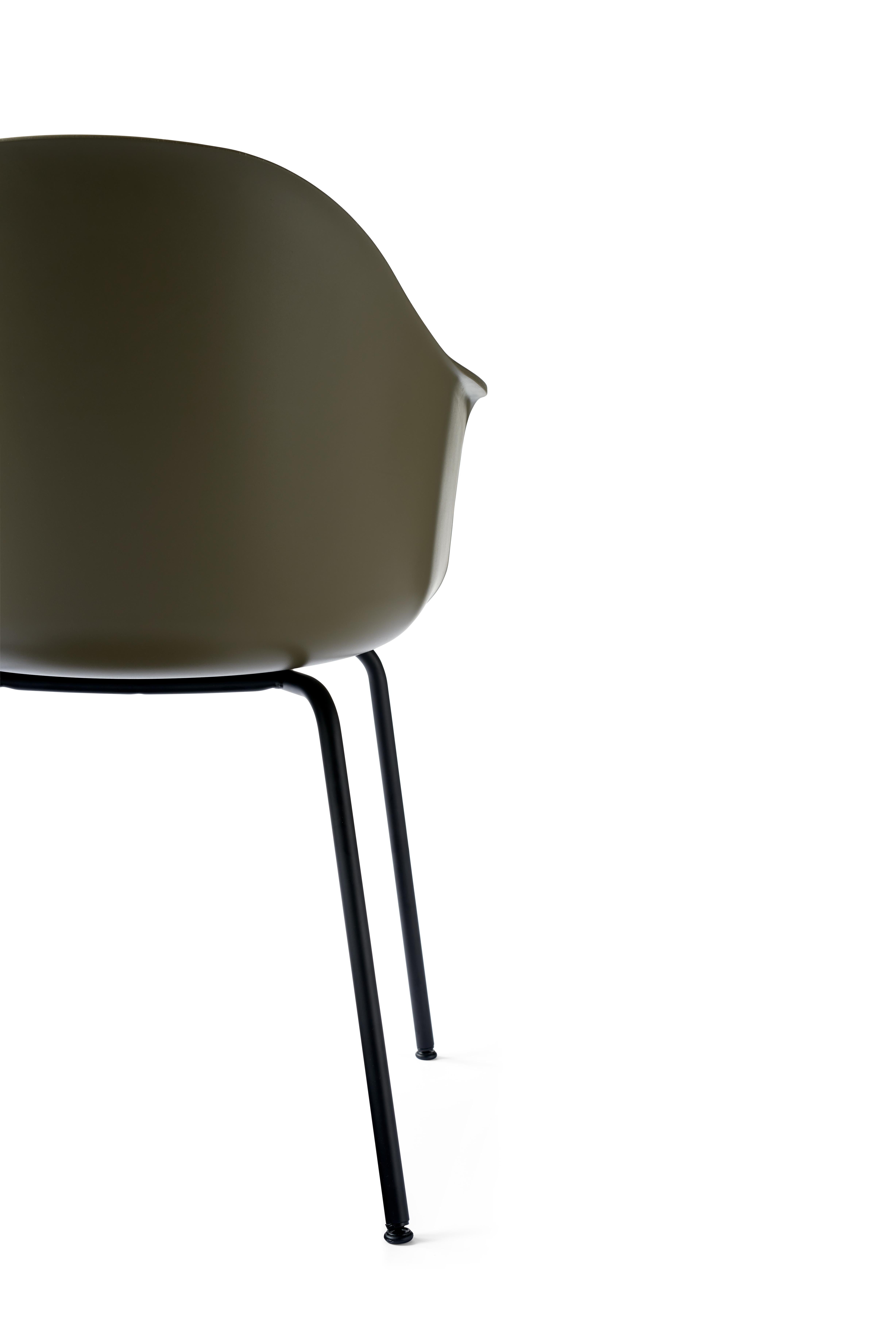 Harbor Chair, Black Legs, Green Shell (Litauisch) im Angebot