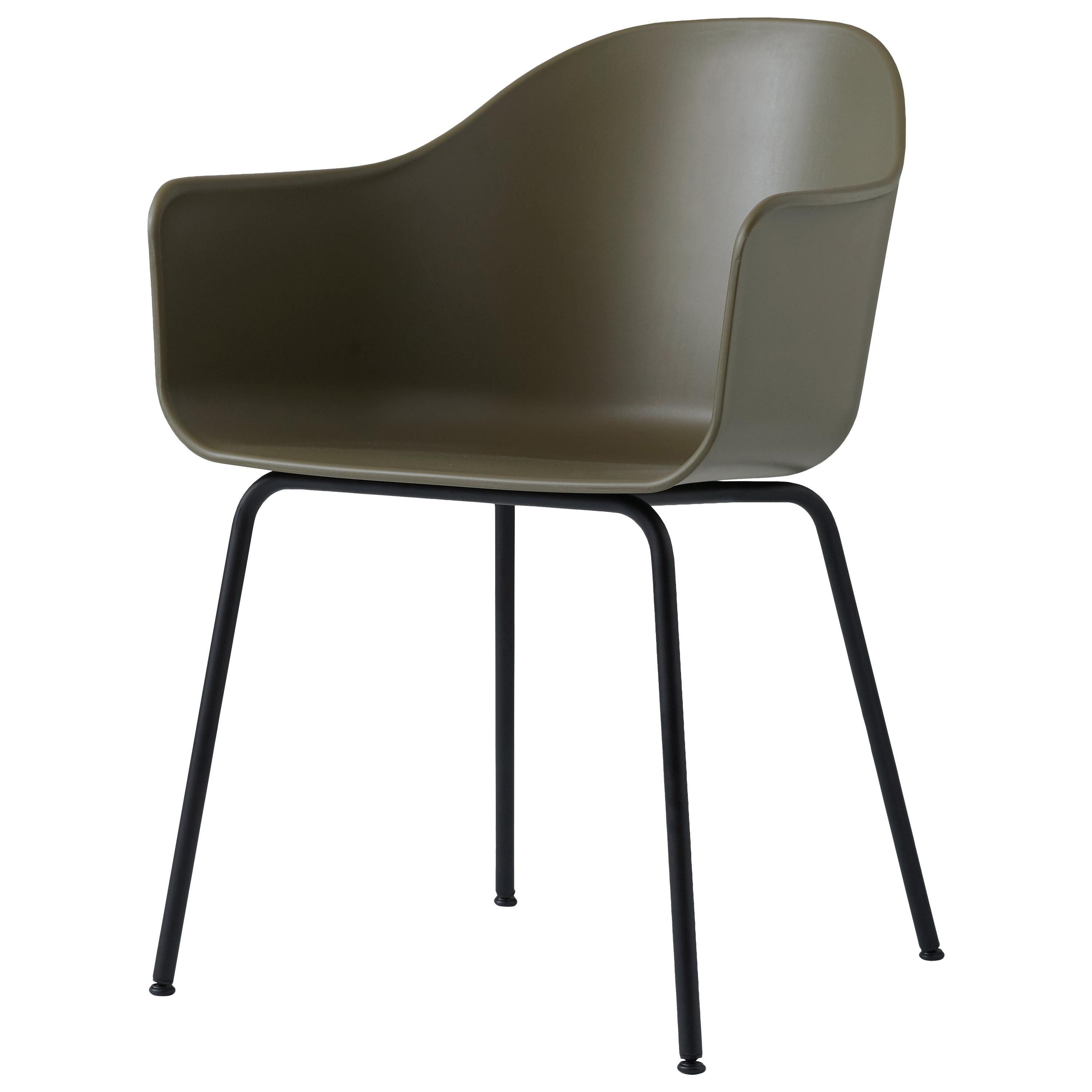 Harbor Chair, Black Legs, Green Shell im Angebot