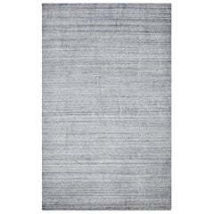 Harbor, Contemporary Solid Loom Knotted Area Rug, Heather