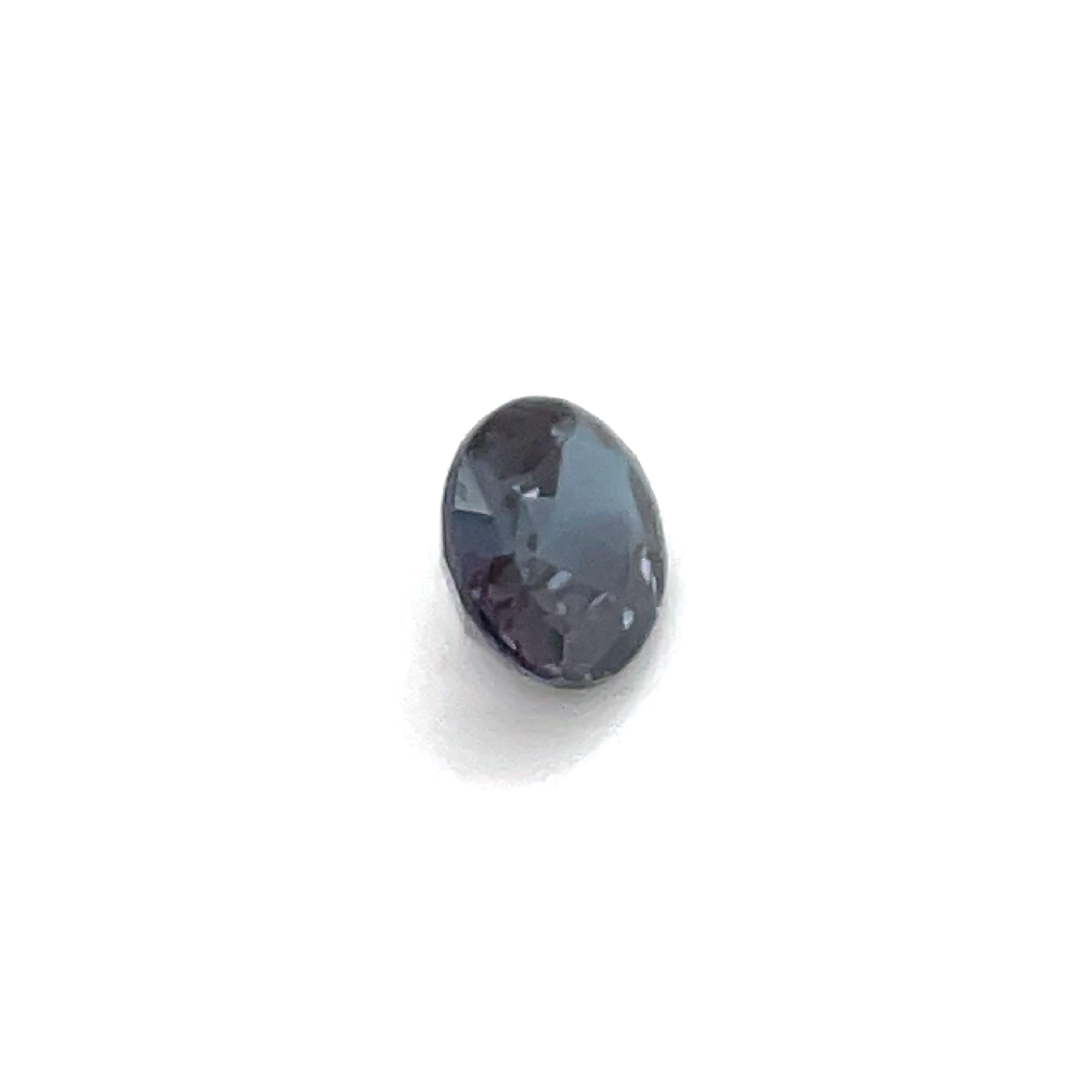 Contemporary  HARBOR D. Oval Shape Alexandrite Loose Stone 1.12 Carat