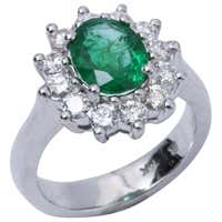 Emerald Cut Tanzanite Diamond yellow Gold Ring 1.46 Carats For Sale at ...