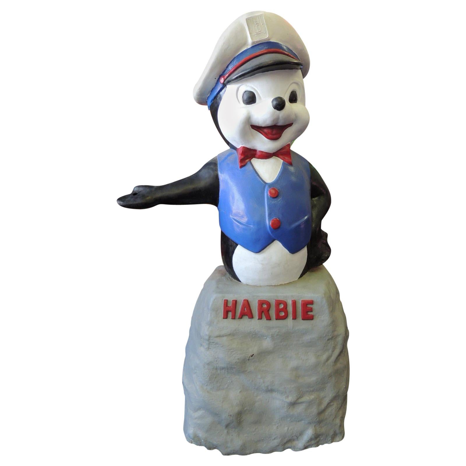 Harbor Gas "Harbie the Seal” Gas Station Advertising Mascot For Sale
