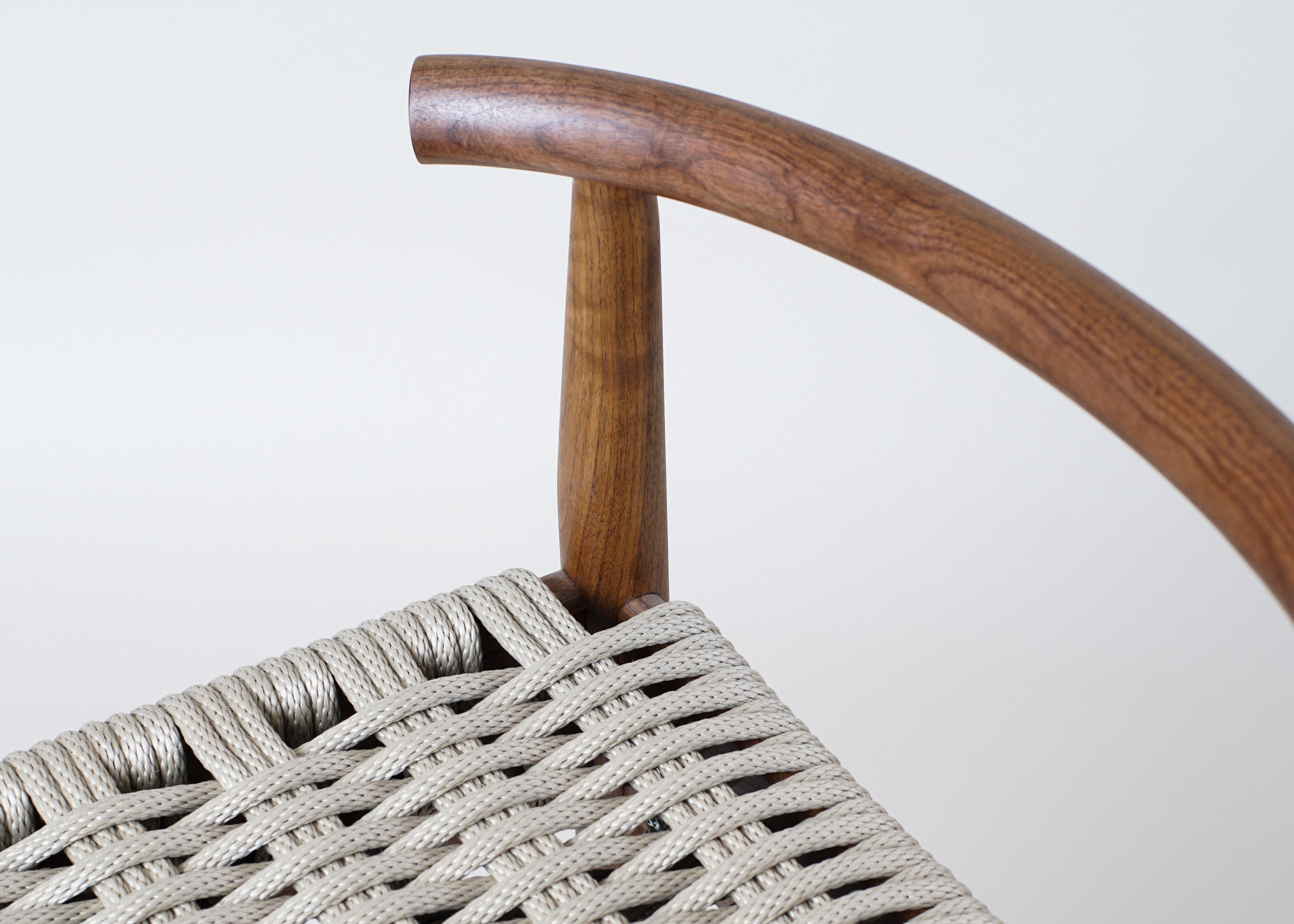 woven rope stool