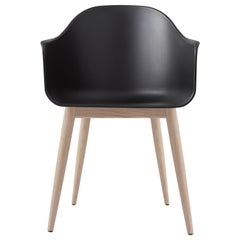 Harbour Chair, Natural Oak, Black Shell