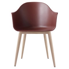 Harbour Chair, Natural Oak, Red Shell