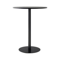 Harbour Column Counter Table, 32" in Table Top in Black Painted Oak Veneer