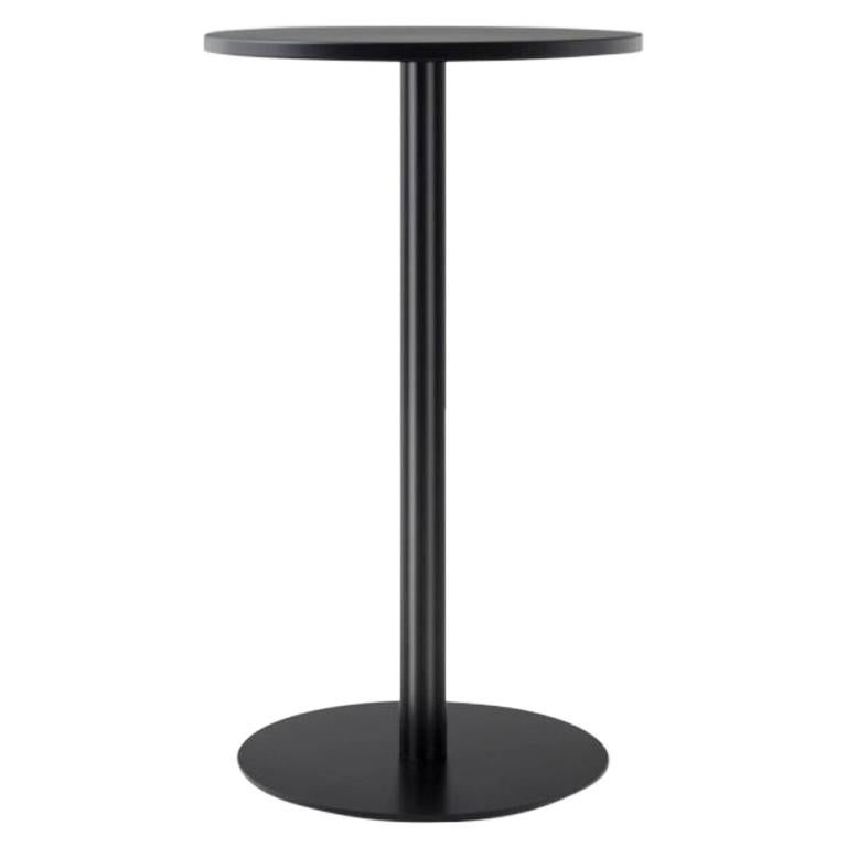 Harbour Column Counter Table, Table Top in Charcoal Linoleum For Sale