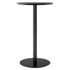 Harbour Column Counter Table, Table Top in Charcoal Linoleum