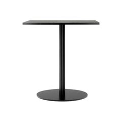 Harbour Column Dining Table, Charcoal Linoleum