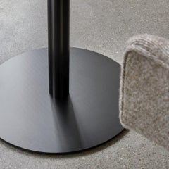 Harbour Column Dining Table, 42" in Round Table Top in Off-White