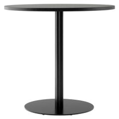 Harbour Column Dining Table, Table Top in Charcoal Linoleum