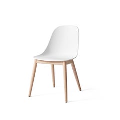 Harbour Side Chair, Base in Natural Oak, White Shell