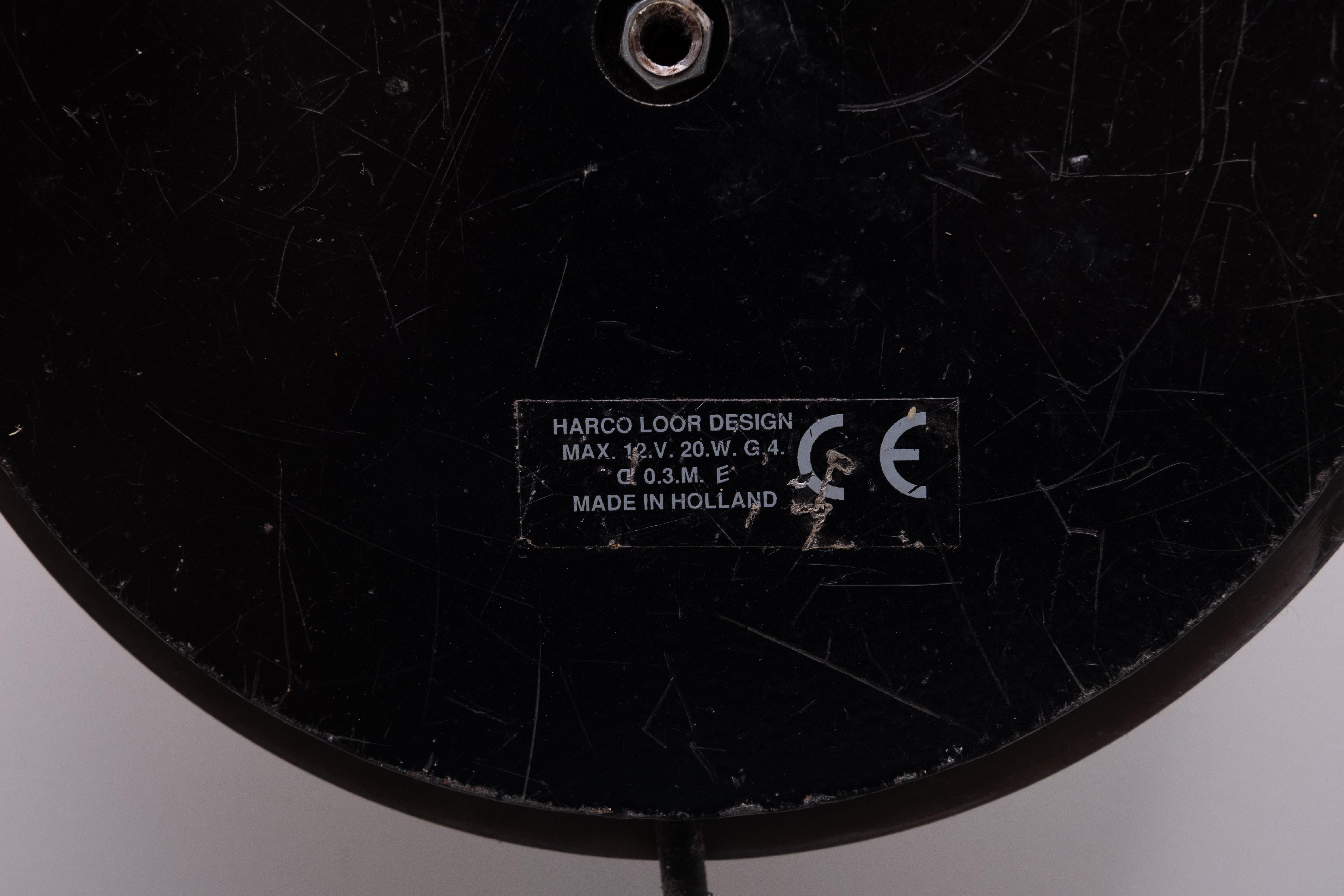 Harco Loor design Halogen-Tischleuchte  1980er Jahre Holland im Angebot 2