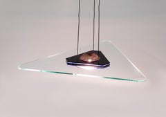 Lampe pendante Harco Loor Triade:: années 1980