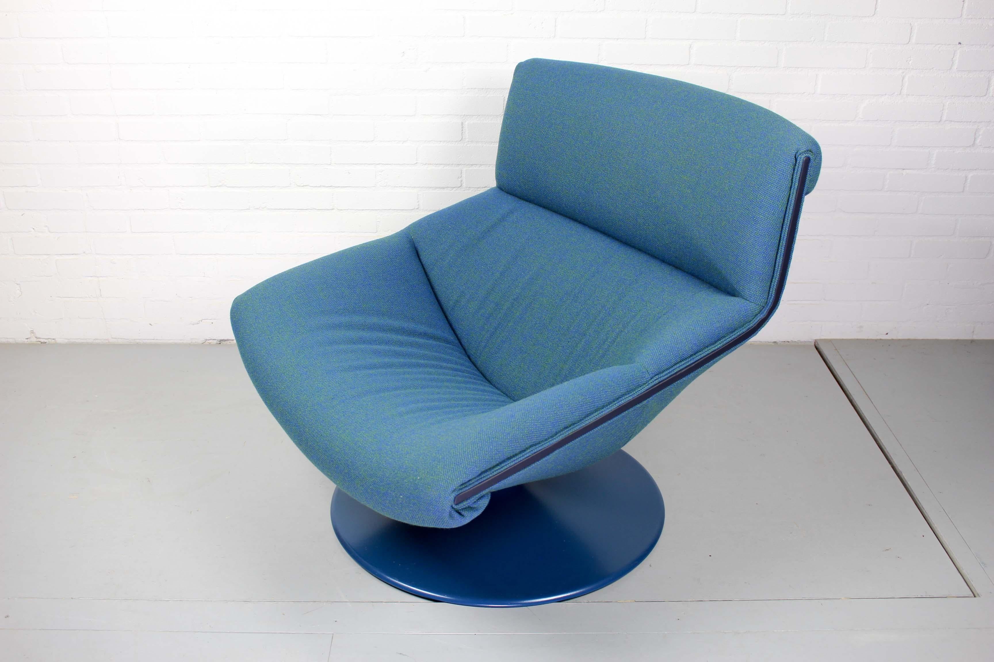 19th Century Harcourt F520 Artifort Vintage Midcentury Lounge Chair, 1970s