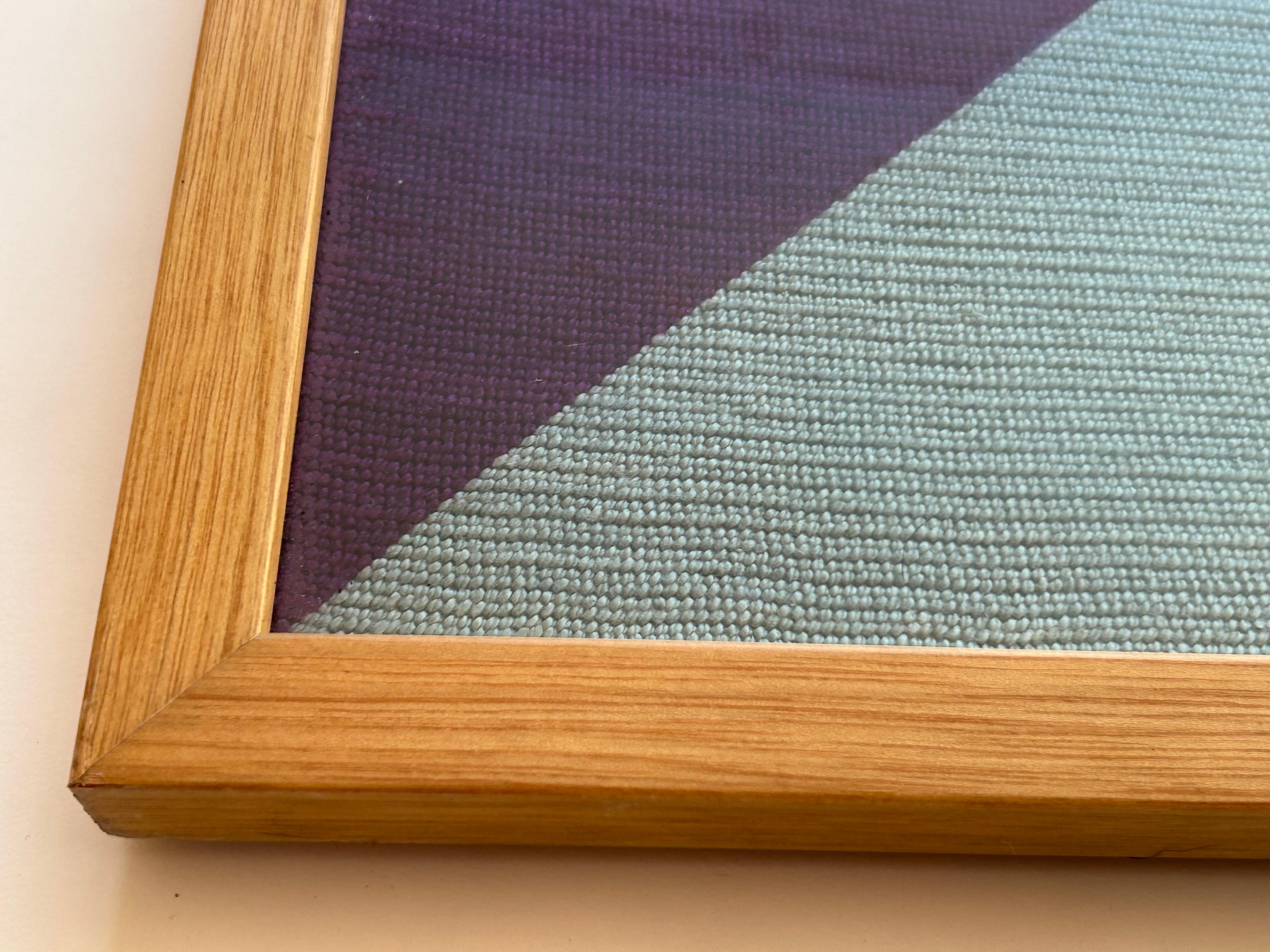 Arte de punto de aguja con bordes duros Moderno en venta