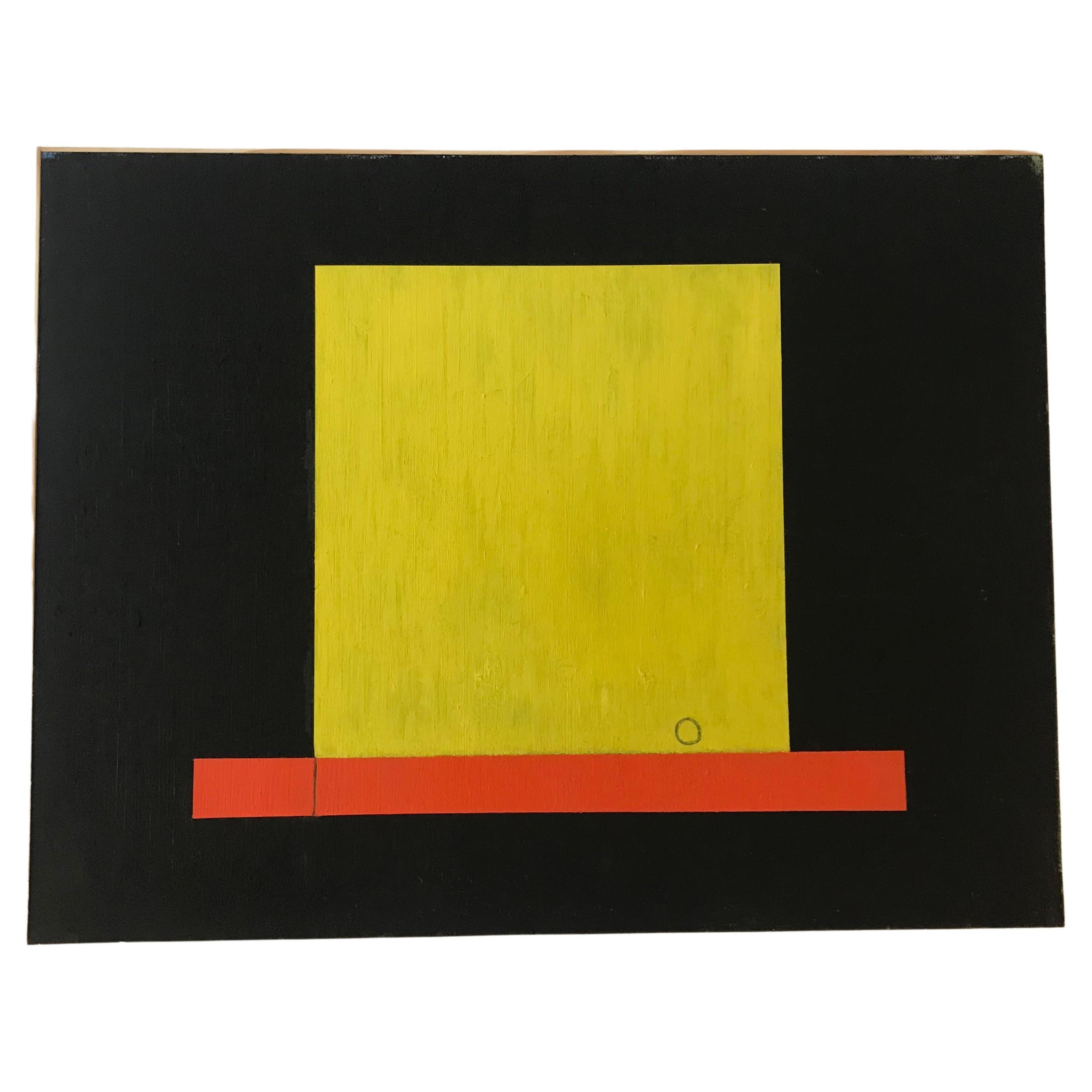 June Harwood 1974 Hard Edge Painting For Sale at 1stDibs