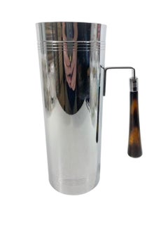 Shaker de cocktail MCM chromé et bakélite marqué « Modavanti »