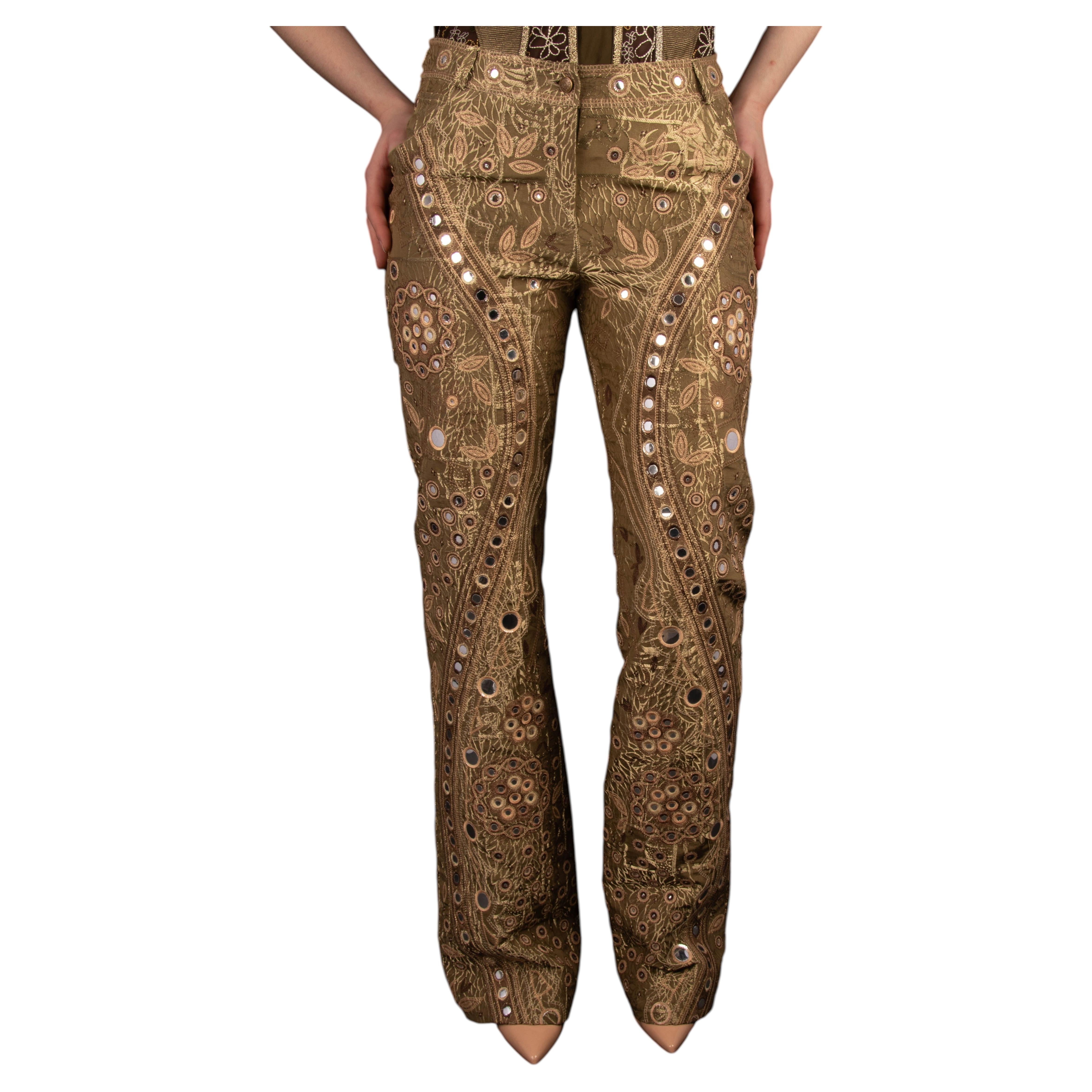 【archive】 john galliano striped pants John Galliano 's Regular Size Pants for Women for sale | eBay