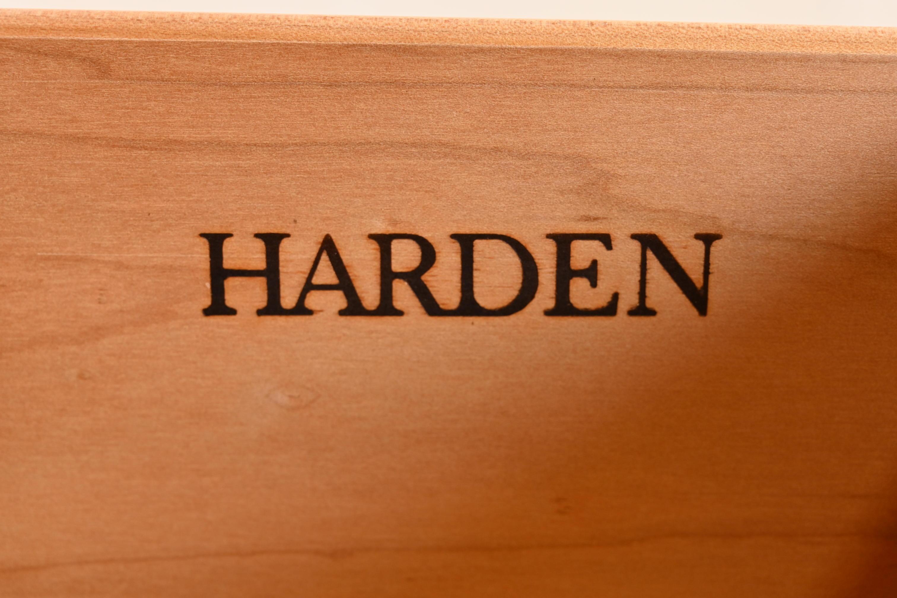 Harden Furniture Arts & Crafts Shaker Cherry Wood Armoire Dresser or Linen Press For Sale 3