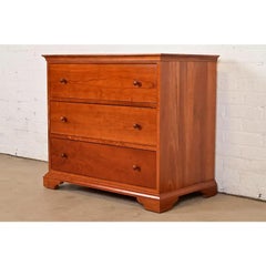 Harden Furniture Arts & Crafts Shaker Solid Cherry Wood Three-Drawer Dresser