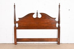 Harden Furniture Georgian Cherry Wood Queen Size Poster Headboard