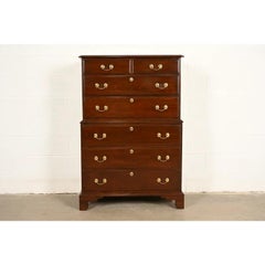 Harden Furniture Georgian Solid Cherry Wood Highboy Dresser