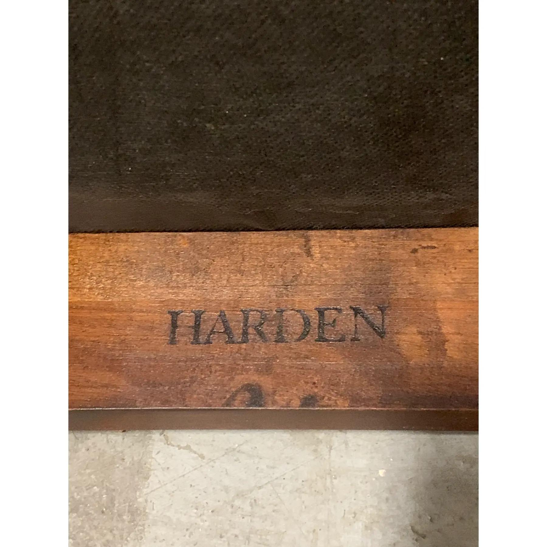Harden Furniture Queen Anne Solid Cherry Wood Armchairs or Dining Captain Chairs For Sale 6