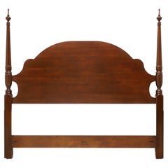 HARDEN Mid 20th Century Mahogany Traditional Two Post Queen Size Headboard