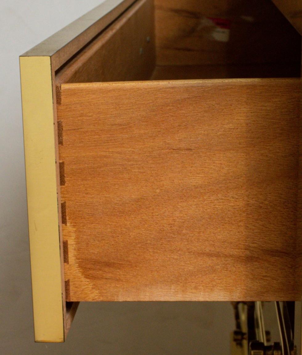 Harden Mid-Century Modern Brass Dresser 3