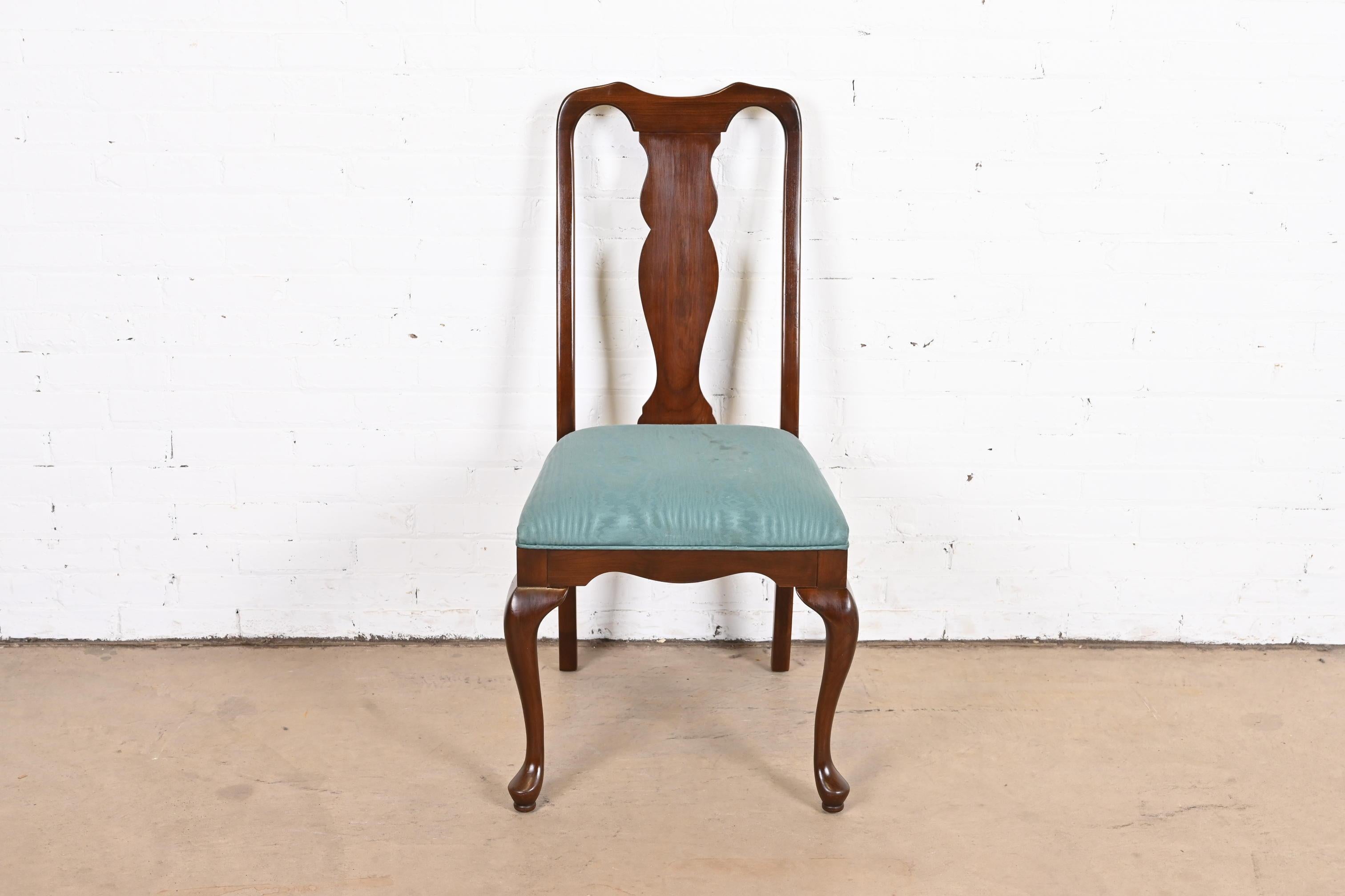 Harden Queen Anne Solid Cherry Wood Dining Chairs, Set of Eight 2