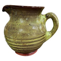 Harding Black Texas Artist Signed Mid-Century Modern Studio Pottery Pitcher
